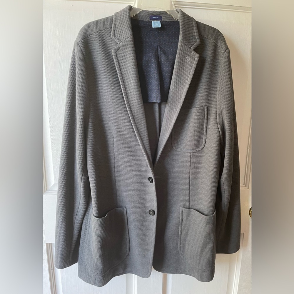 MADE Cam Newton Blazer Gray Size L